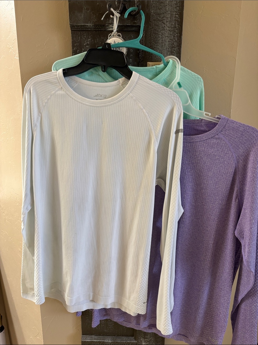 Lot of 3 BCG XL Performance tops